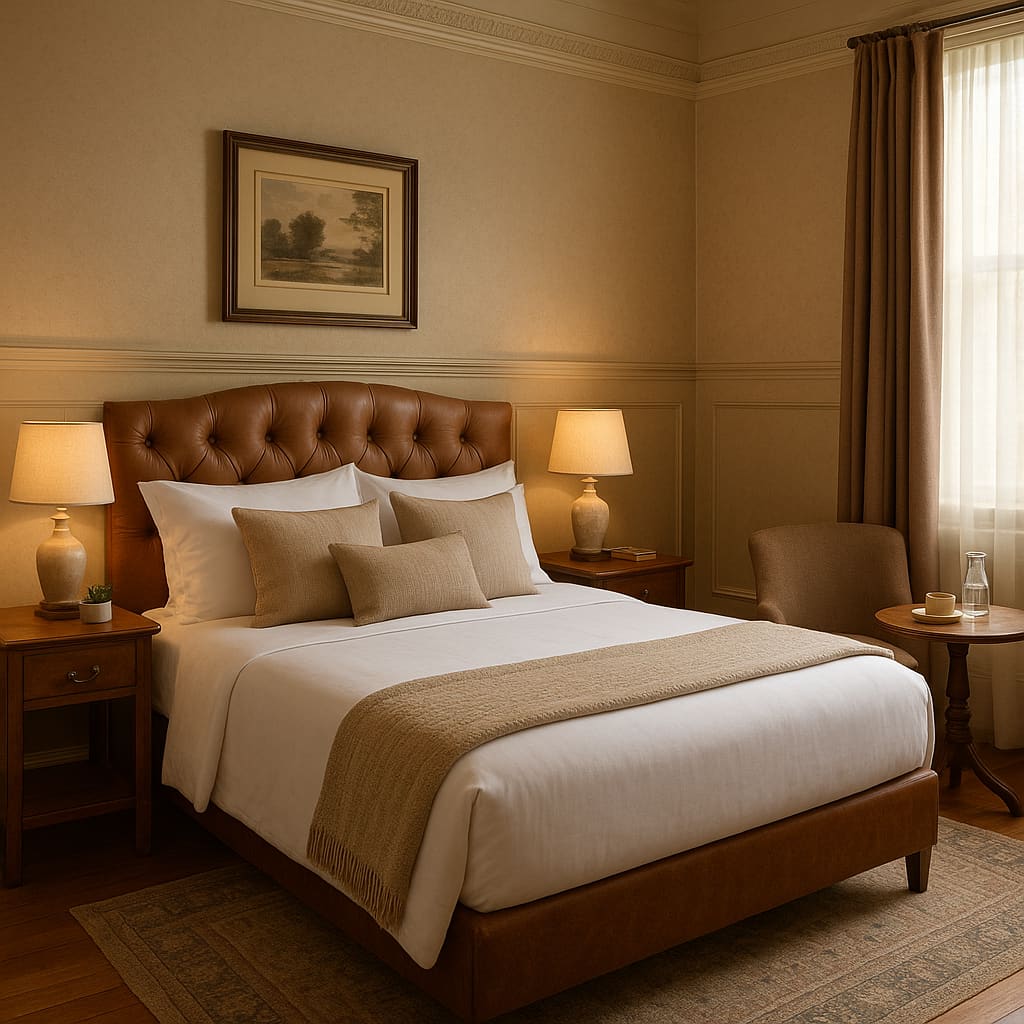 Boutique guest room